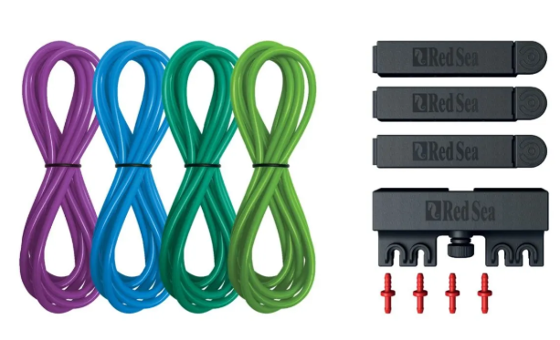 RED SEA ReefDose Deluxe 4-Color Tubing & Accessories Kit