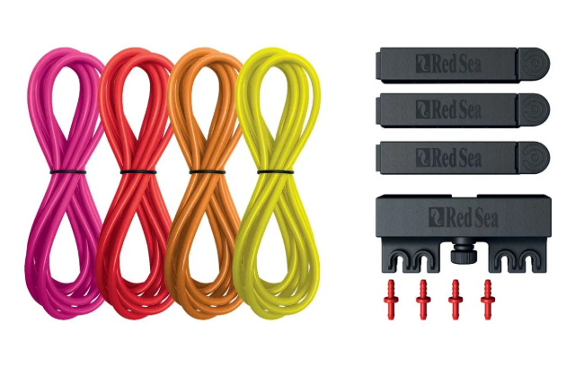 RED SEA ReefDose Deluxe 4-Color Tubing & Accessories Kit