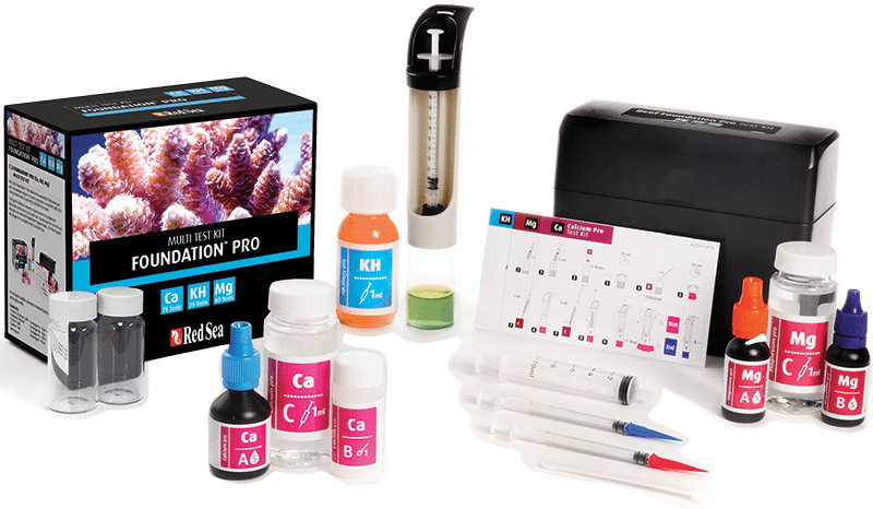 Red Sea Foundation Pro Multi Test Kit – ReefMarketSG Pte. Ltd.