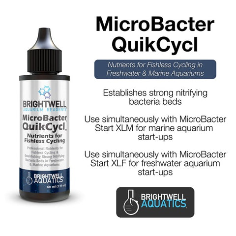 BRIGHTWELL AQUATICS MicroBacter QuikCycl 60ML