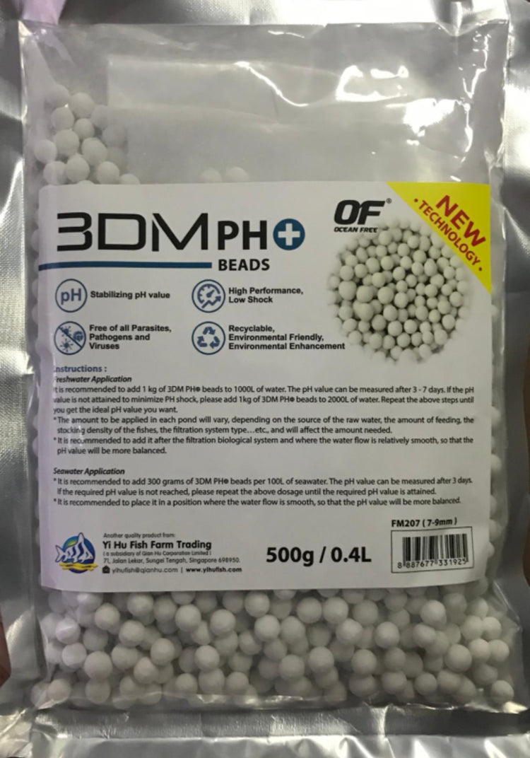 Ocean free 3DM PH+ Beads 500g