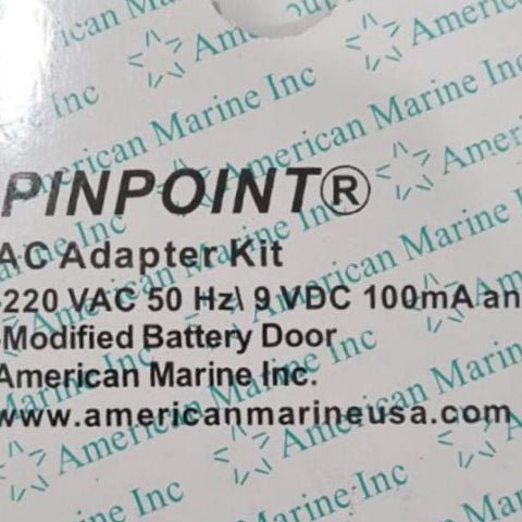 AMERICAN MARINE INC Pinpoint AC Adapter Kit (220V)