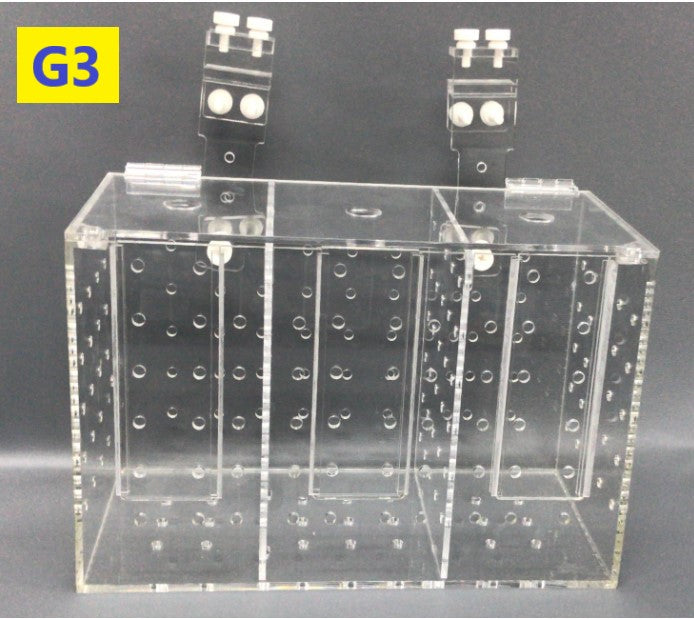 Quarantine/Isolation Box with Removable Divider