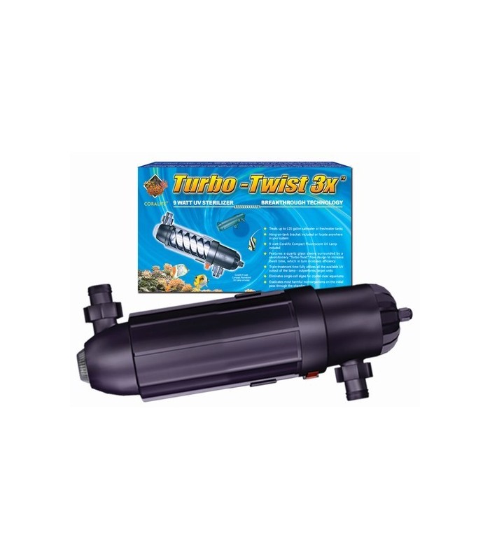 Coralife Turbo Z Twist 26W UVライト　ライトなし CORALIFE UV Sterilizer Turbo, Ultra-violet light – ReefMarketSG
