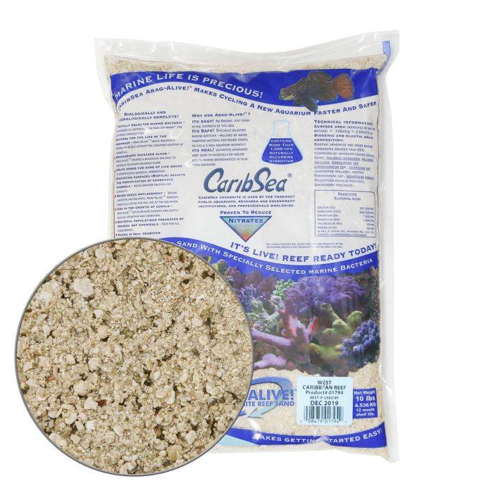 CARIBSEA Arag-Alive West Caribbean Reef 20LBS