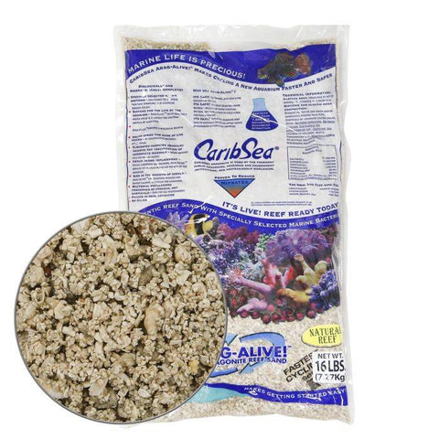 CARIBSEA Arag-Alive Natural Reef 16LBS