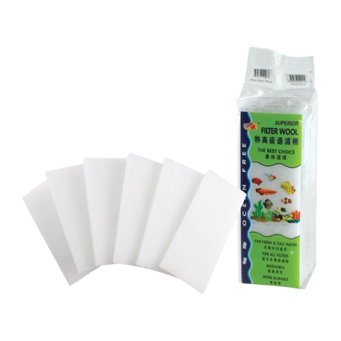 OCEAN FREE Superior Filter Wool (6 pieces/pack)