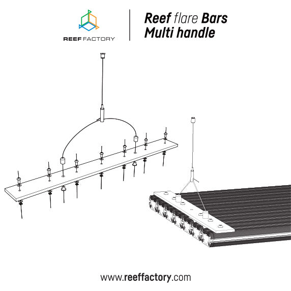 REEF FACTORY Reef Flare Bar Multi Handle 2