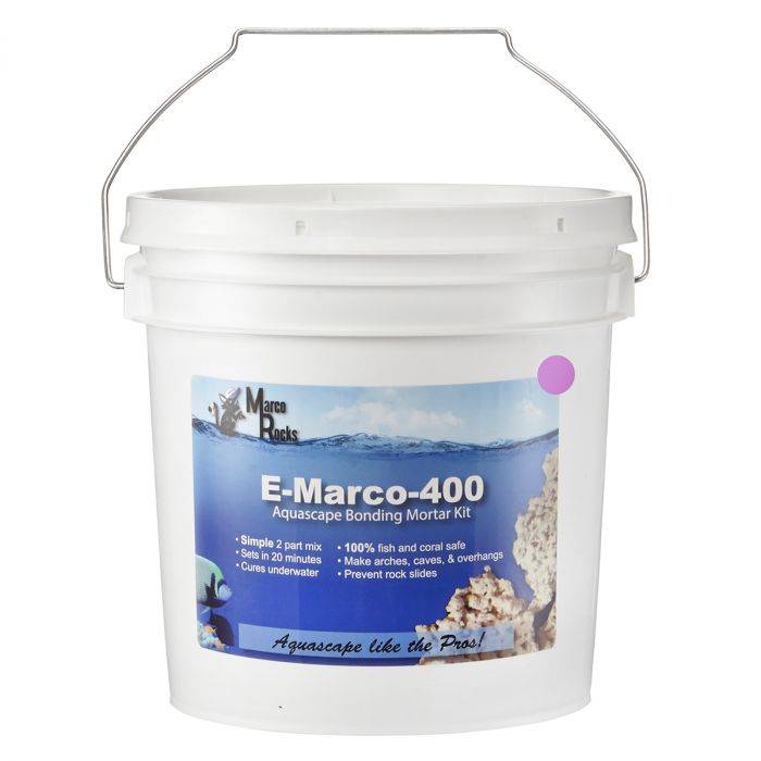E-Marco-400 Aquascaping Mortar Complete Kit - 5lbs
