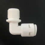 1/4" Male Thread to 1/4" Tube RODI 90° Degree Elbow Connector