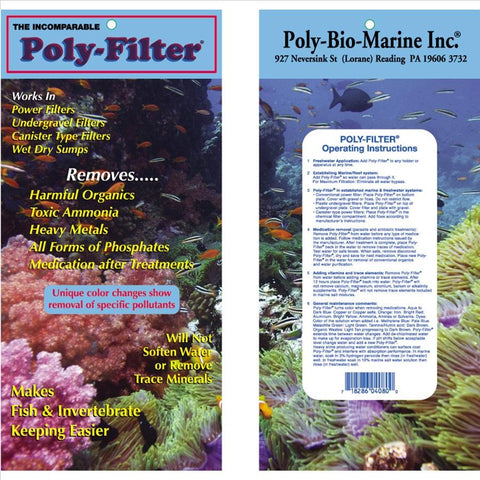Poly-bio-marine Polyfilter