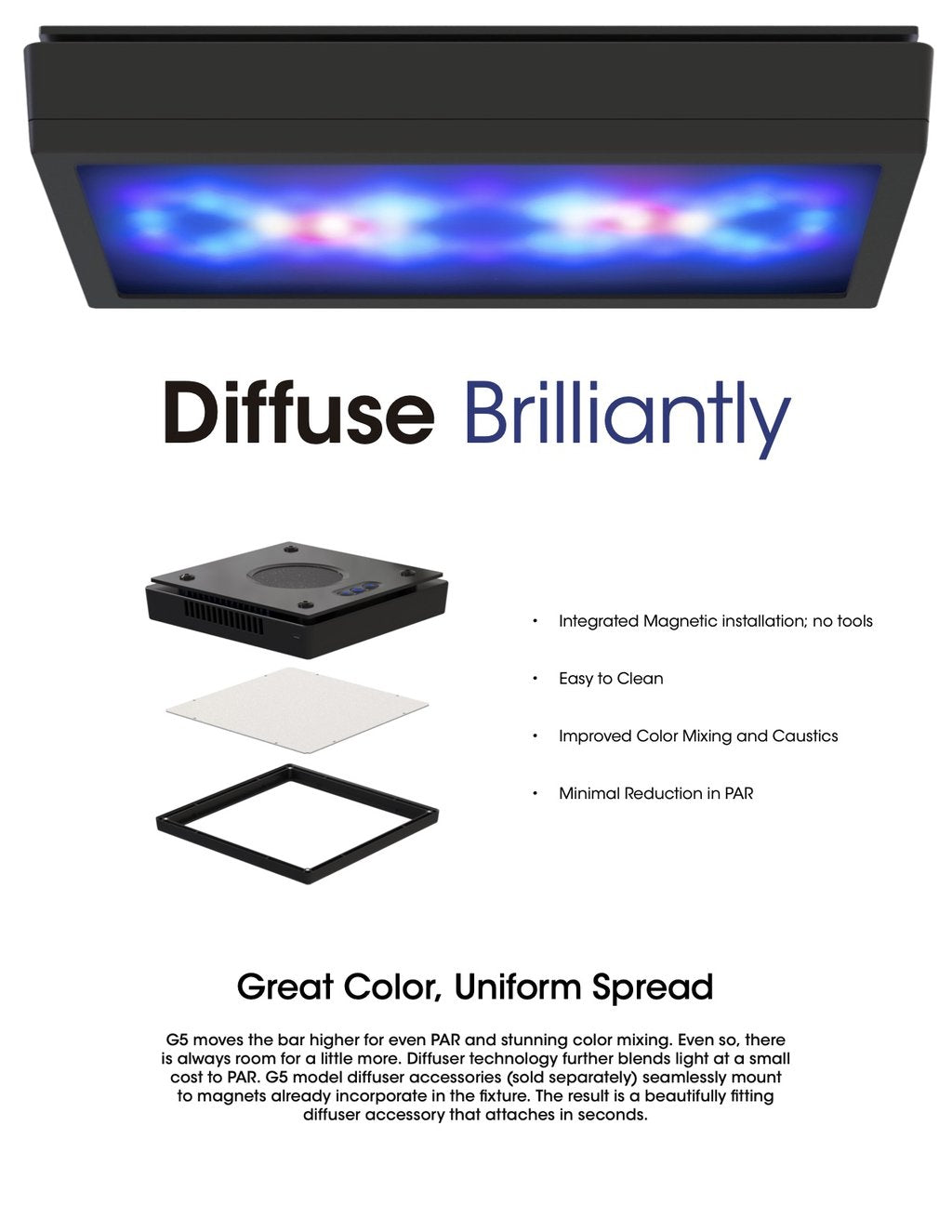 Radio Diffuser Ecotech Marine radion Xr15/Xr30 G5 Diffuser – ReefMarketSG Pte. Ltd.