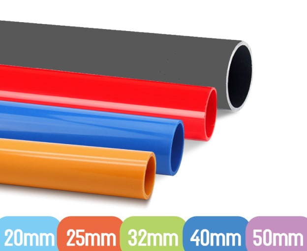 PVC Pipes (Various Colors)
