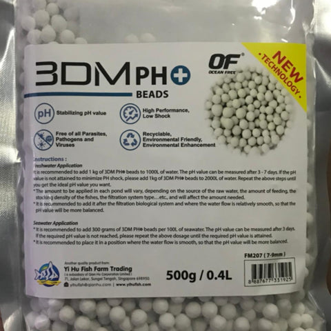 Ocean free 3DM PH+ Beads 500g