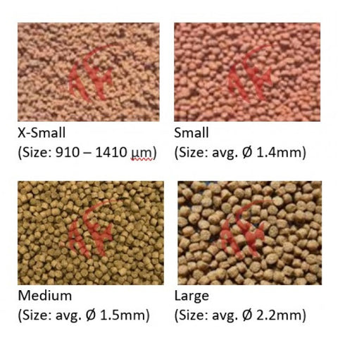 AQUATICEXCLUSIVE Premium Marine & Freshwater Pellets 50G (4 sizes)