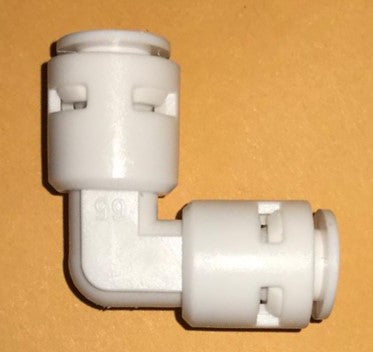 1/4" RODI 90 Degree Elbow Connector White