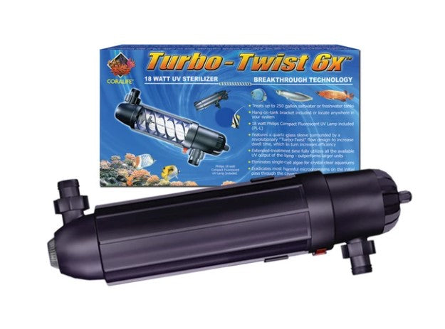 CORALIFE UV Sterilizer Turbo Twist, Ultra-violet light