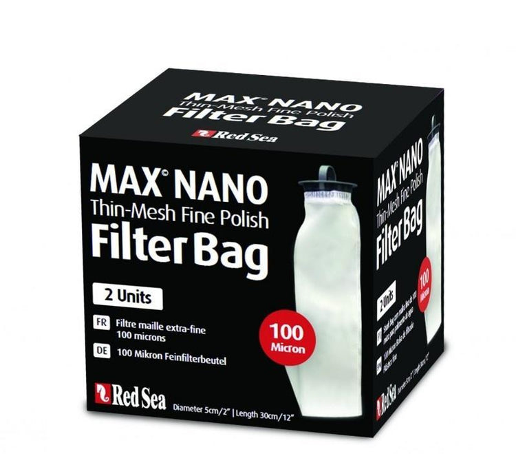 RED SEA 100 Micron Max Nano Thin Mesh Filter Bags